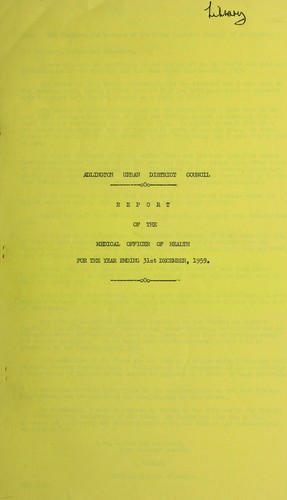 Cover for [Report 1959]