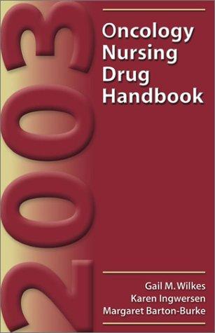 Cover for 2003 Oncology Nursing Drug Handbook