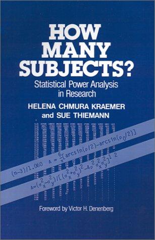 Cover for How many subjects?