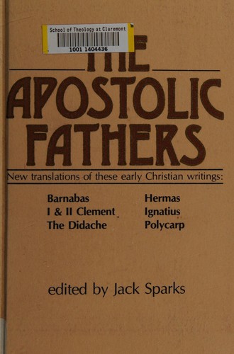 Cover for The Apostolic Fathers