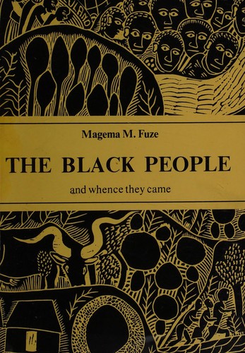 Cover for The Black people and whence they came