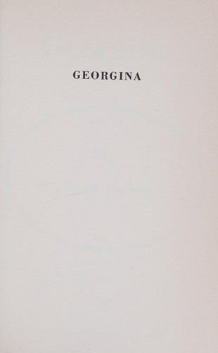 Cover for Georgina.