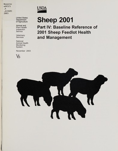 Cover for Sheep 2001