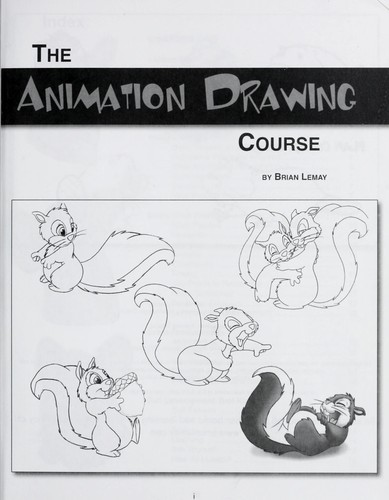 Cover for The animation drawing course