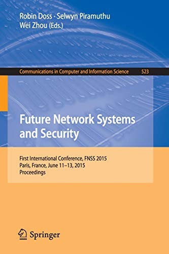 Cover for Future Network Systems and Security