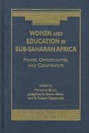 Cover for Women and education in Sub-Saharan Africa