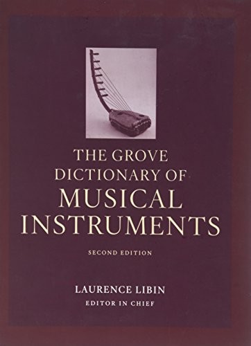 Cover for Grove Dictionary of Musical Instruments