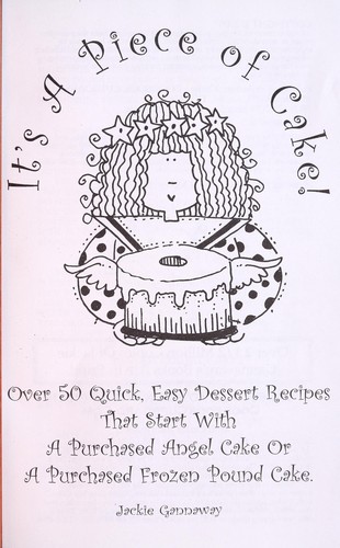 Cover for It's a piece of cake