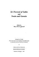Cover for Sir Perceval of Galles and  Ywain and Gawain (TEAMS Middle English Texts)