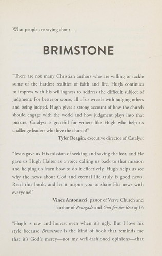 Cover for Brimstone