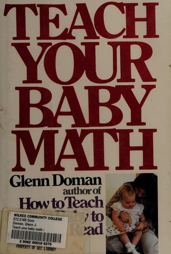 Cover for Teach your baby math