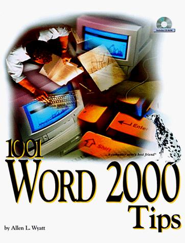 Cover for 1001 Word 2000 tips