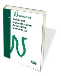 Cover for Tarifas sobre el impuesto de actividades económicas