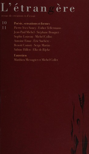 Cover for L'étrangère