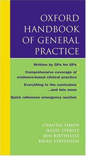Cover for Oxford Handbook of General Practice (Oxford Handbooks)