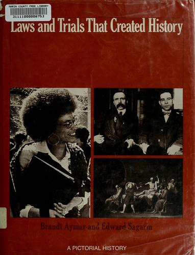 Cover for Laws and trials that created history