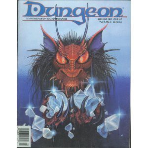 Cover for Dungeon Adventures for Tsr Role-Playing Games : May/June 1989, No 5