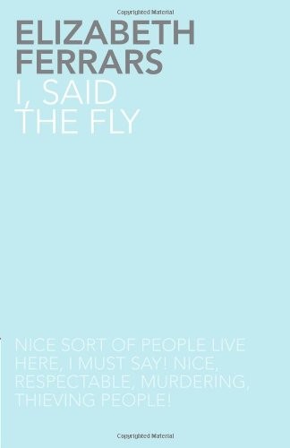 Cover for I, Said the Fly