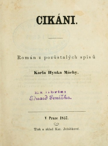 Cover for Cikáni