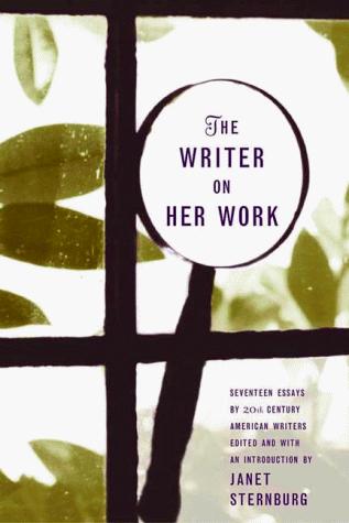 Cover for The writer on her work
