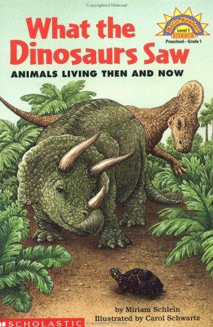 Cover for What the dinosaurs saw