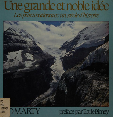 Cover for Une grande et noble idée