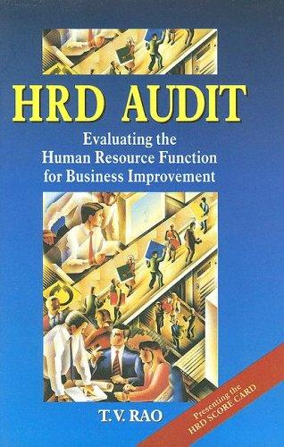 Cover for HRD Audit