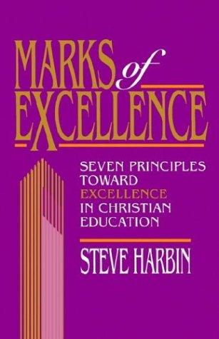 Cover for Marks of Excellence