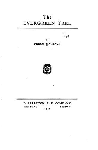Cover for The evergreen tree