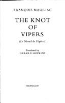 Cover for The knot of vipers=