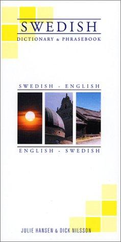 Cover for Swedish-English/English-Swedish Dictionary & Phrasebook (Hippocrene Dictionary & Phrasebooks)