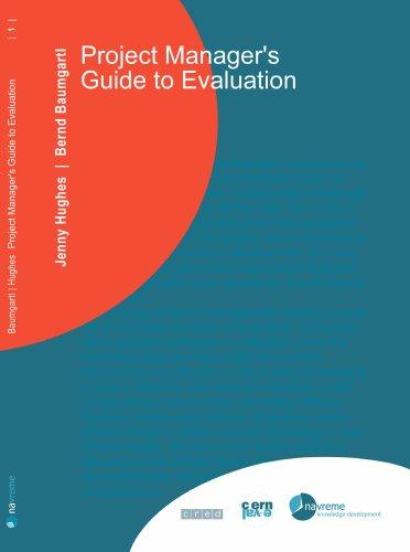 Cover for Project Manager's Guide to Evaluation