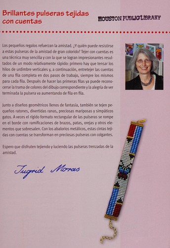 Cover for Pulseras de la amistad tejidas con cuentas y abalorios