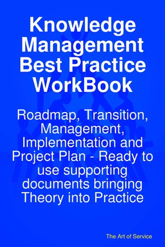 Cover for Knowledge management best practice workbook