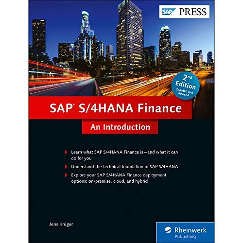 Cover for SAP S/4HANA Finance