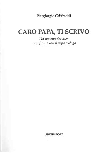 Cover for Caro papa, ti scrivo