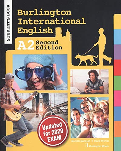 Cover for Burlington International English A2 Student's Book 2nd Edition