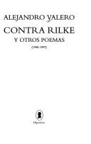 Cover for Contra Rilke y otros poemas