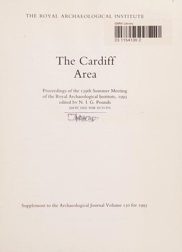 Cover for The Cardiff area