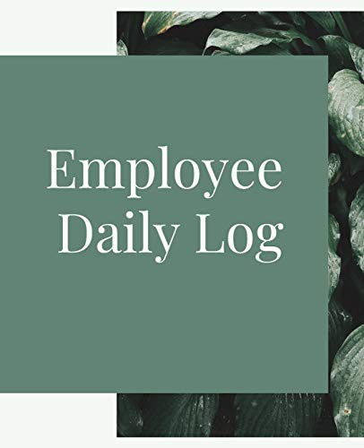 Cover for Employee Daily Log