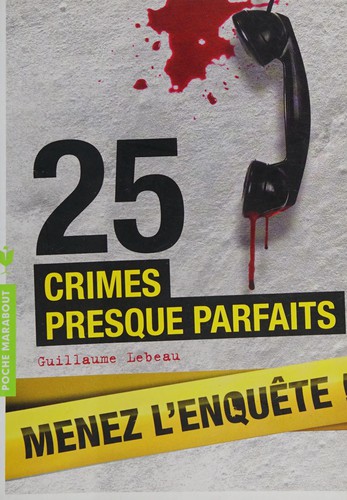 Cover for 25 crimes presque parfaits