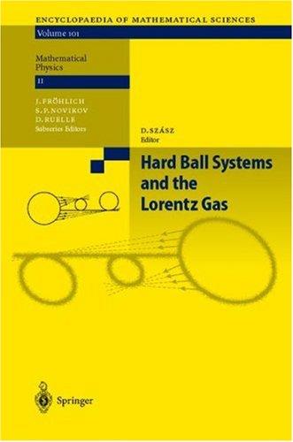 Cover for Hard Ball Systems and the Lorentz Gas