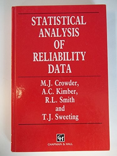 Cover for Statistical analysis of reliability data