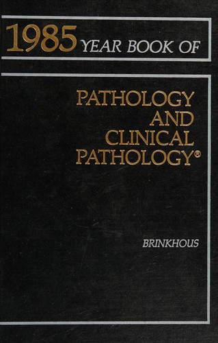 Cover for 1985 The Year Book of Pathology and Clinical Pathology