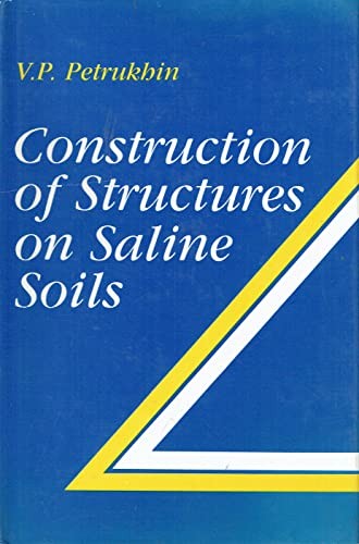 Cover for CONSTRUCTION STRUCTURES SALINE SOILS