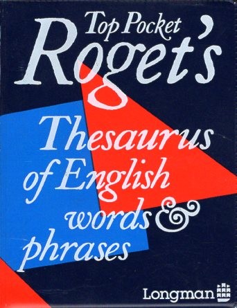 Cover for Roget's Thesaurus of English words & phrases