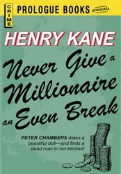 Cover for Never Give a Millionaire an Even Break