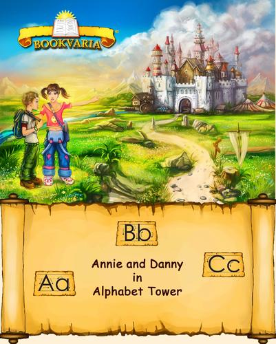 Cover for Annie and Danny in Alphabet Tower