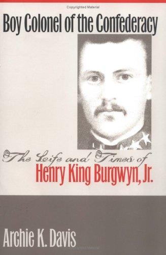 Cover for Boy Colonel of the Confederacy
