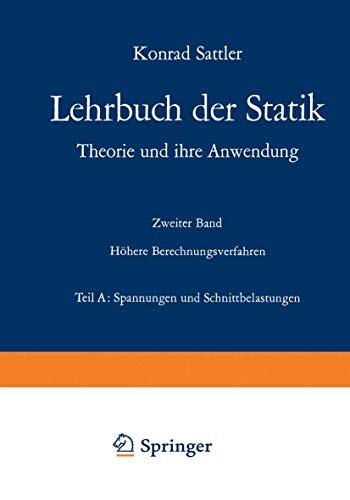 Cover for Spannungen und Schnittbelastungen